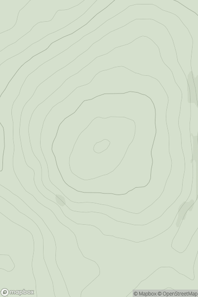 Thumbnail image for Meikle Hill [The Glenkens to Annandale] showing contour plot for surrounding peak